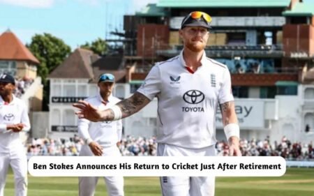 Ben Stokes Announces His Return