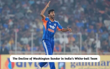 Decline of Washington Sundar