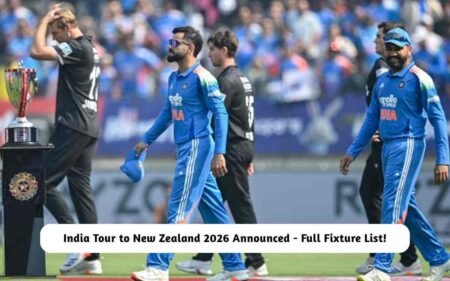 India Tour to New Zealand 2026
