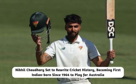Nikhil Chaudhary Set to Rewrite Cricket History