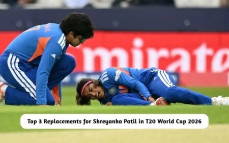 Replacements for Shreyanka Patil