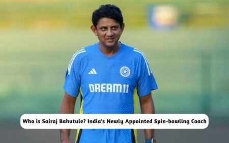 Sairaj Bahutule India New Spin-bowling Coach