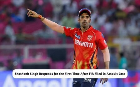 Shashank Singh Responds for the First Time