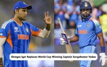 Shreyas Iyer Replaces Captain Suryakumar Yadav