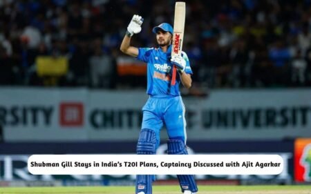Shubman Gill Stays in India’s T20I Plans, Captaincy Discussed with Ajit Agarkar: Reports Shubman Gill Stays in India’s T20I Plans