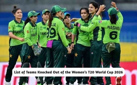 Teams Knocked Out Women’s T20 World Cup 2026