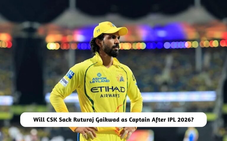 Will CSK Sack Ruturaj Gaikwad as Captain After IPL 2026? Here’s the Truth Will CSK Sack Ruturaj Gaikwad as Captain