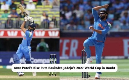 Axar Patel’s Rise Puts Ravindra Jadeja’s 2027 World Cup in Doubt: Report Axar Patel’s Rise Ravindra Jadeja’s 2027 World Cup in Doubt