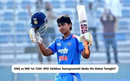 ENG vs IND 1st T20I: Vaibhav Sooryavanshi Debut Tonight