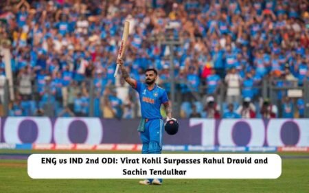 ENG vs IND 2nd ODI: Virat Kohli Surpasses Rahul Dravid and Sachin Tendulkar, Achieves a Historic Milestone ENG vs IND 2nd ODI: Virat Kohli Surpasses Rahul Dravid and Sachin Tendulkar