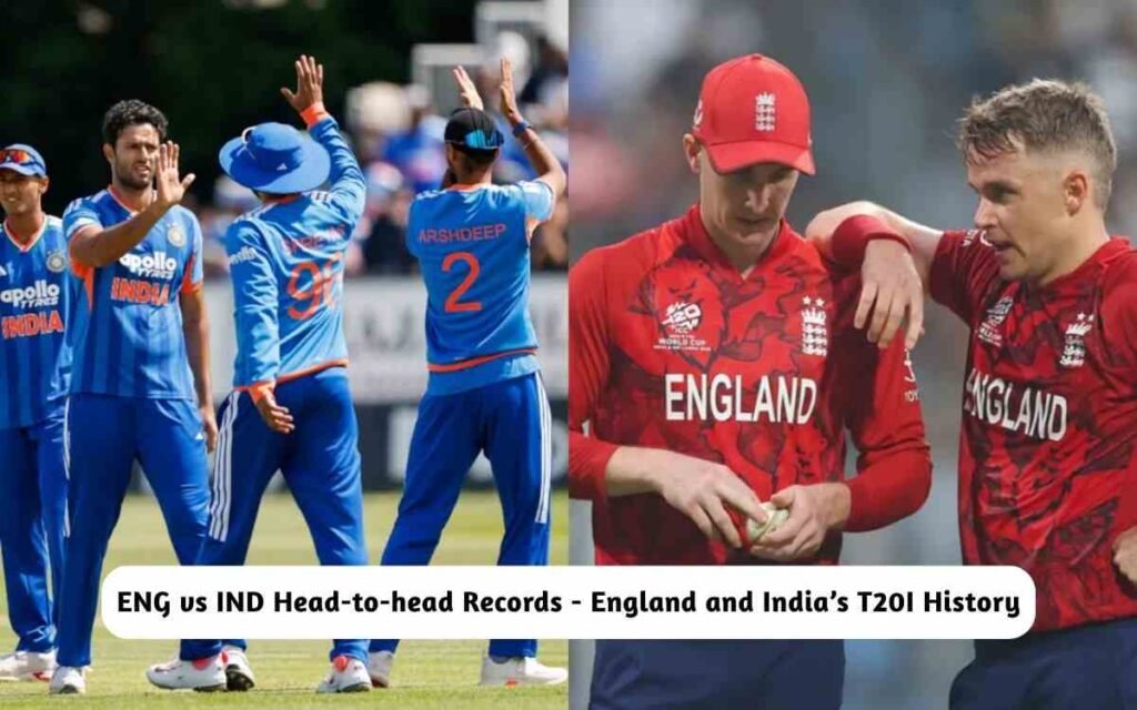 ENG vs IND Head-to-head Records