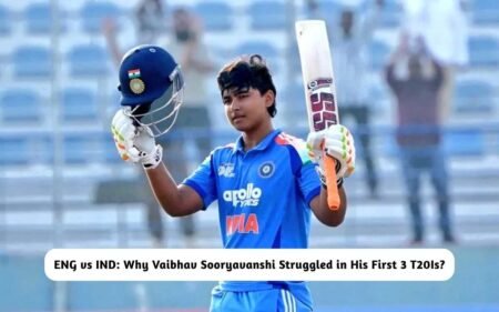 ENG vs IND: Vaibhav Sooryavanshi Struggled 3 T20Is
