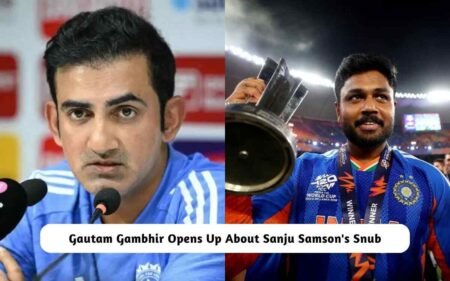 Gautam Gambhir Opens Up About Sanju Samson's Snub