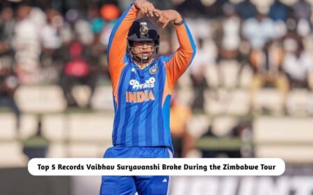 Top 5 Historical Records Vaibhav Suryavanshi Broke During the Zimbabwe Tour – Checkout Here! Historical Records Vaibhav Suryavanshi Broke in Zimbabwe Tour