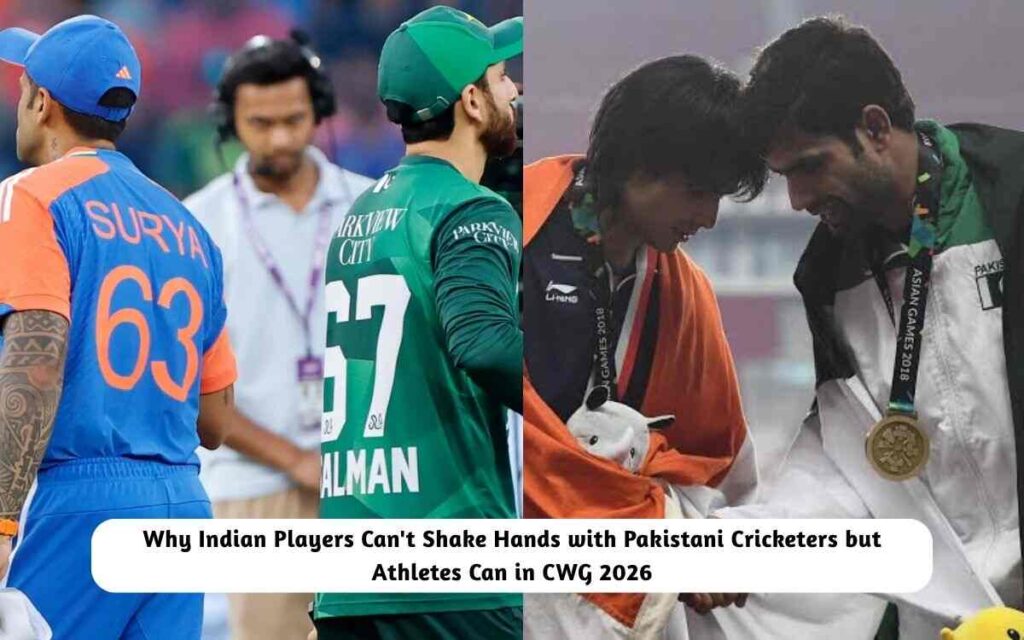 India-Pakistan Athletes Can Shake Hands in CWG 2026