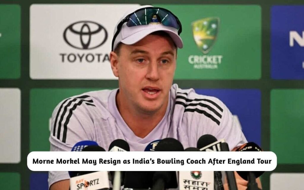 Morne Morkel May Resign as India’s Bowling Coach