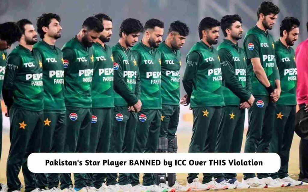 Pakistan's Star Player BANNED by ICC