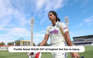 Big Setback for India Women as Pratika Rawal RULED OUT of England Test Due to Injury Pratika Rawal RULED OUT England Test