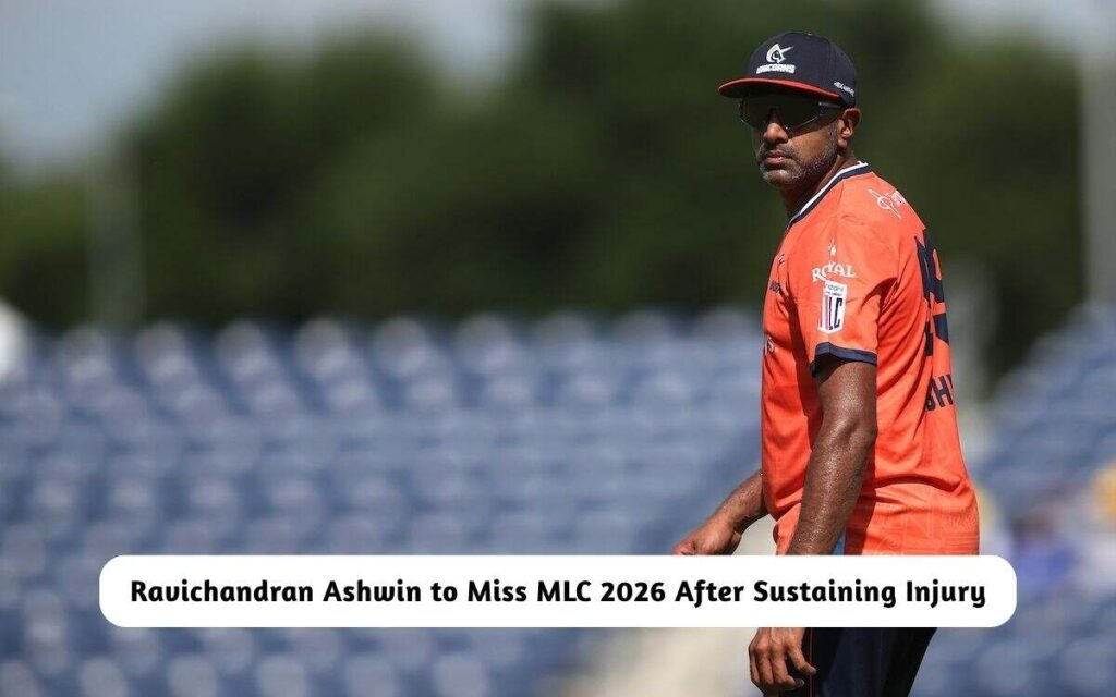 Ravichandran Ashwin to Miss MLC 2026