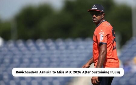 Ravichandran Ashwin to Miss MLC 2026