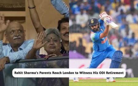 Rohit Sharma's Parents Reach London for Retirement