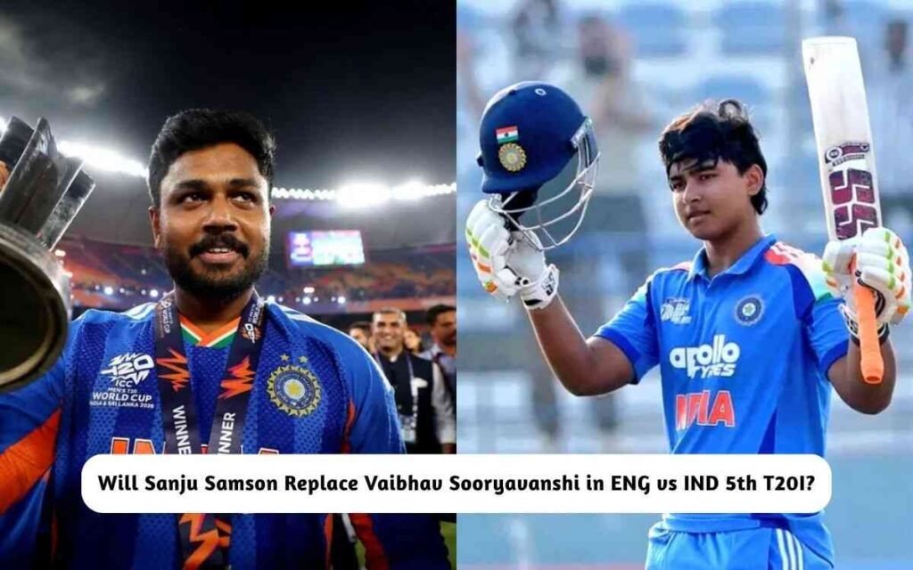 Sanju Samson ENG vs IND 5th T20I