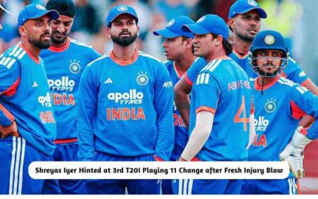 ZIM vs IND: Shreyas Iyer Hinted at 3rd T20I Playing 11 Change after Fresh Injury Blow Shreyas Iyer Hinted at 3rd T20I Playing 11 Change