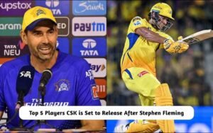 Top 5 Players CSK Set to Release After Stephen Fleming – Checkout Here! Top 5 Players CSK Set to Release