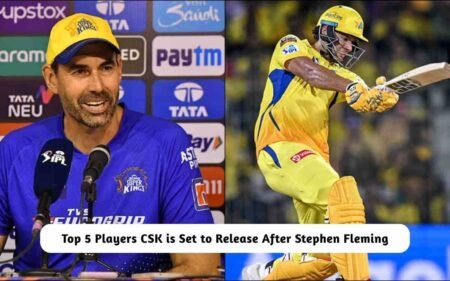 Top 5 Players CSK Set to Release After Stephen Fleming – Checkout Here! Top 5 Players CSK Set to Release