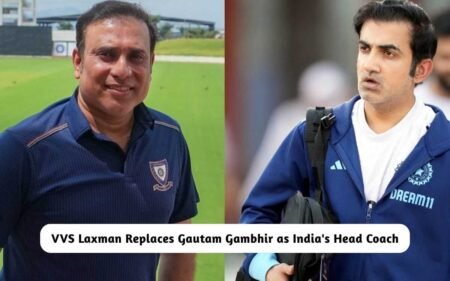 VVS Laxman Replaces Gautam Gambhir as India's Head Coach