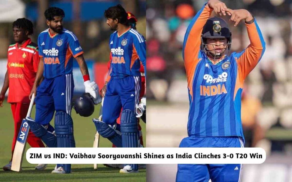 ZIM vs IND: India Clinches 3-0 T20 Series Win