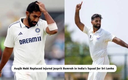 Auqib Nabi Replaced Injured Jasprit Bumrah