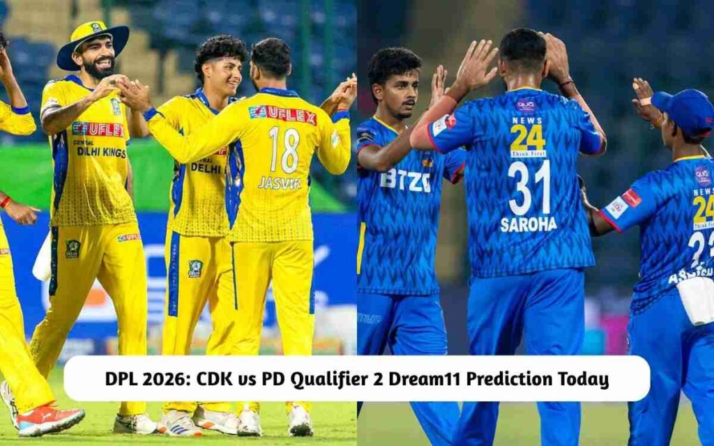 CDK vs PD Qualifier 2 Dream11 Prediction
