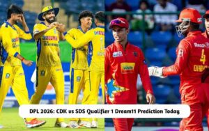 CDK vs SDS Qualifier 1 Dream11 Prediction Today Match, Pitch Report, Playing XI, Fantasy Cricket Tips CDK vs SDS Qualifier 1 Dream11 Prediction