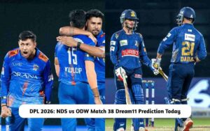 NDS vs ODW Dream11 Prediction Today Match 38, Pitch Report, Playing XI, Fantasy Cricket Tips NDS vs ODW Dream11 Prediction