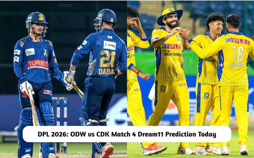 ODW vs CDK Dream11 Prediction