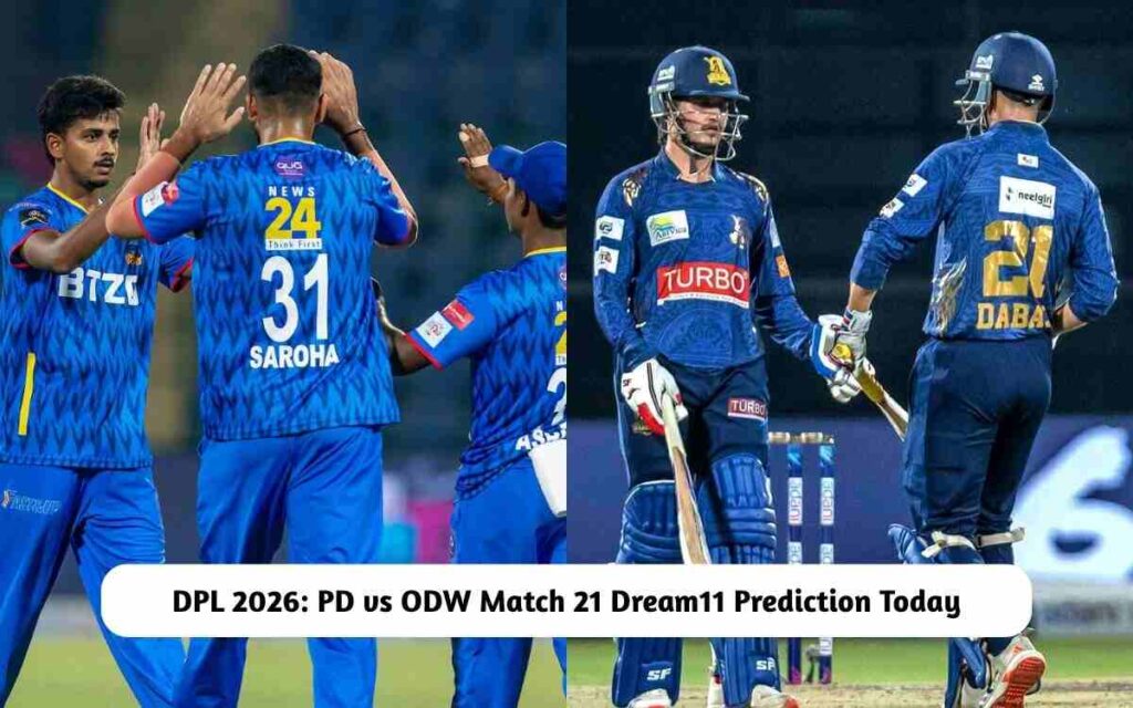 PD vs ODW Dream11 Prediction