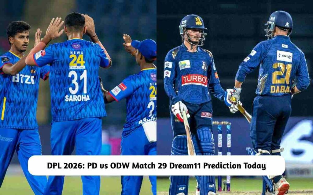 PD vs ODW Dream11 Prediction