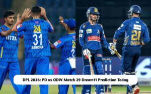 PD vs ODW Dream11 Prediction Today Match 29, Pitch Report, Playing XI, Fantasy Cricket Tips PD vs ODW Dream11 Prediction