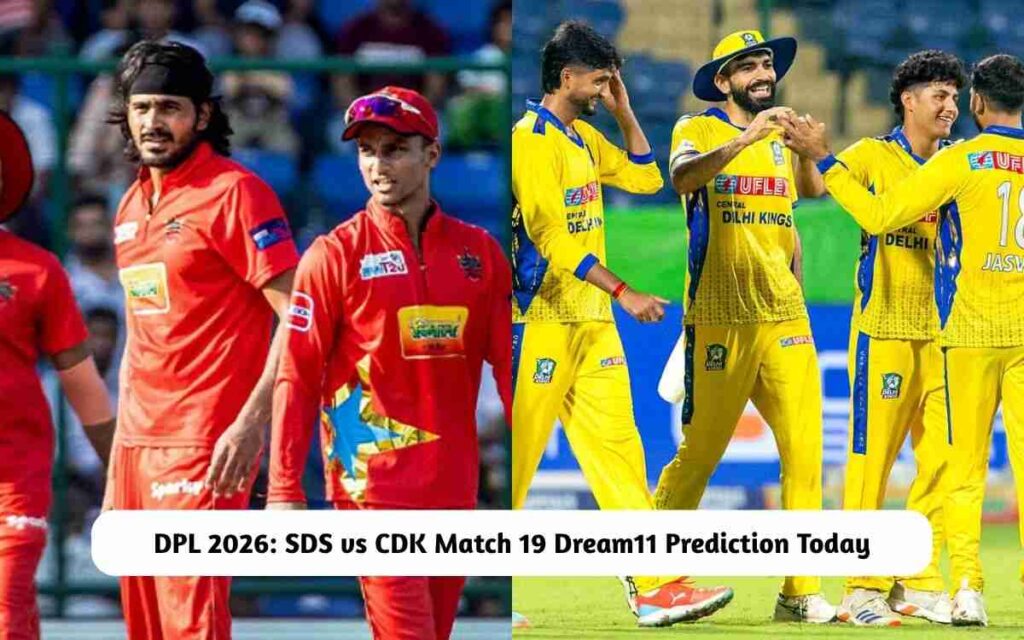 SDS vs CDK Dream11 Prediction