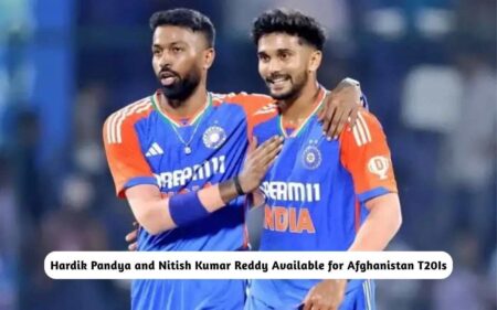 Hardik Pandya and Nitish Kumar Reddy Available