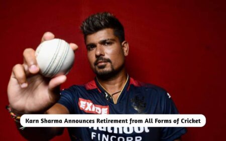 Karn Sharma Announces Retirement