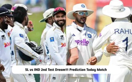 SL vs IND 2nd Test Dream11 Prediction Today Match, Pitch Report, Playing XI, Fantasy Cricket Tips SL vs IND 2nd Test Dream11 Prediction