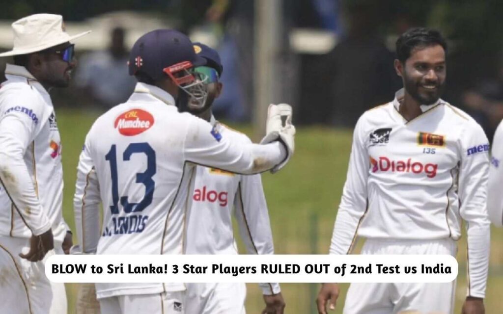 3 Star Players RULED OUT of 2nd Test Against India