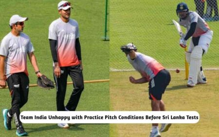 Team India Unhappy with Practice Pitch Conditions Before Sri Lanka Tests Team India Unhappy with Practice Pitch Conditions
