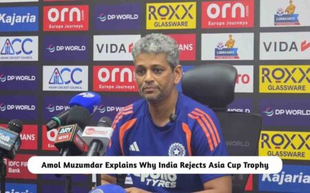 Why India Rejects Asia Cup Trophy