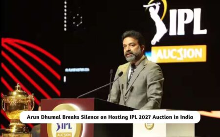 Arun Dhumal Breaks Silence on Hosting IPL 2027 Auction in India Arun Dhumal on Hosting IPL 2027 Auction in India