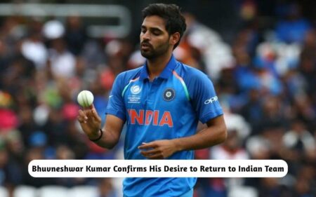 Bhuvneshwar Kumar Confirms His Desire to Return