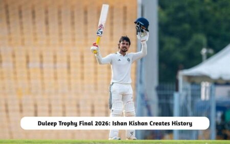 Duleep Trophy Final 2026: Ishan Kishan Creates History, Becomes First Wicketkeeper-Batter to… Duleep Trophy Final 2026: Ishan Kishan Creates History
