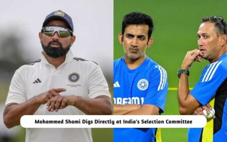 Mohammed Shami Digs at Selection Committee